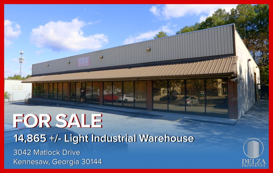 More Photos Of 3042 Matlock Dr NW, Kennesaw Warehouse For Sale