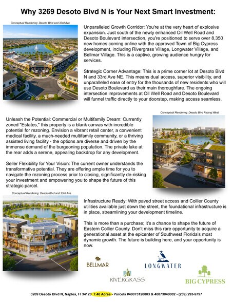 More Photos Of 3275 Desoto Blvd N, Naples Land For Sale