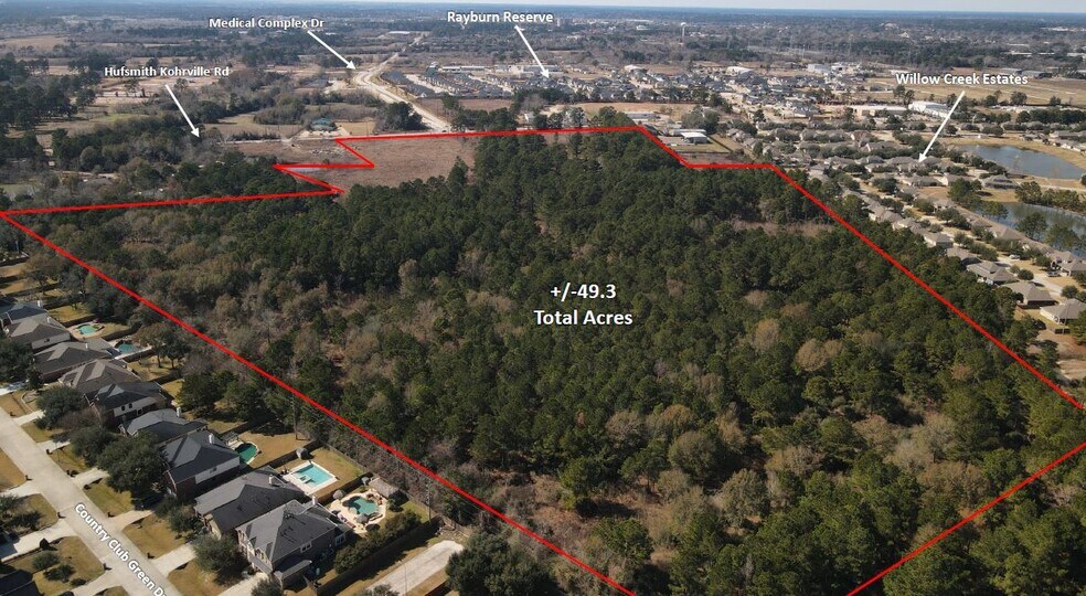 More Photos Of 21714 Hufsmith Korhville Rd, Tomball Land For Sale