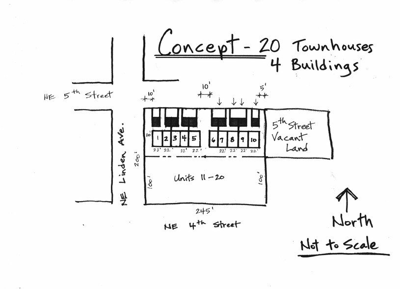 More Photos Of NE 4th & 5th Streets @ NE Linden Ave., Gresham Land For Sale