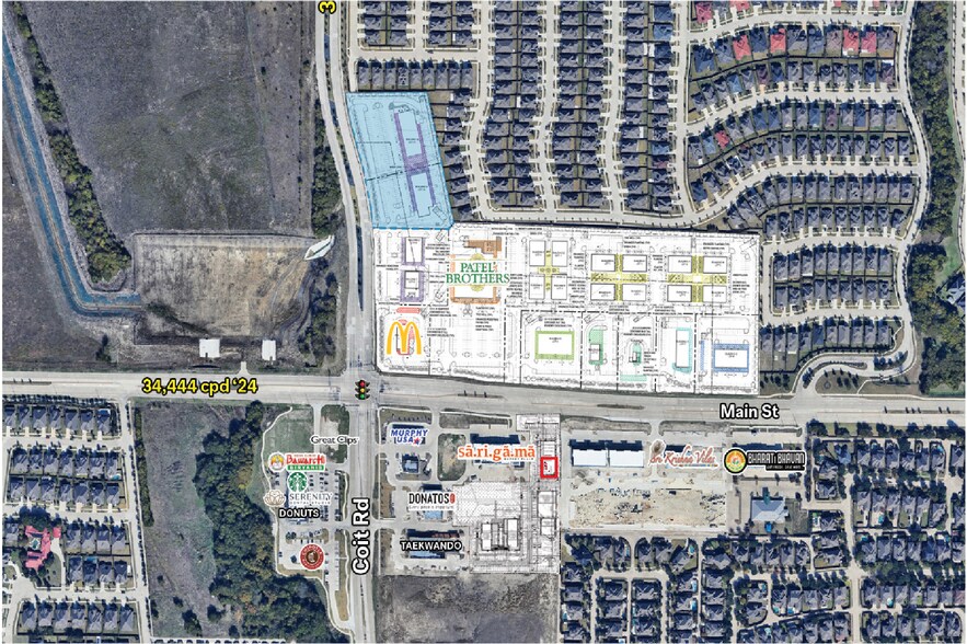 Primary Photo Of 12997 Main St, Frisco Storefront Retail Office For Lease