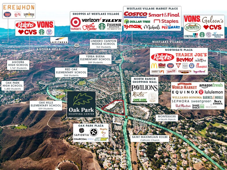 More Photos Of 604-630 Lindero Canyon Rd, Oak Park Freestanding For Sale