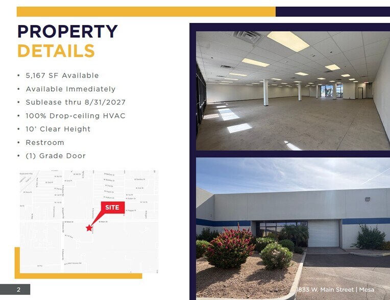 More Photos Of 1833 W Main St, Mesa Distribution For Lease