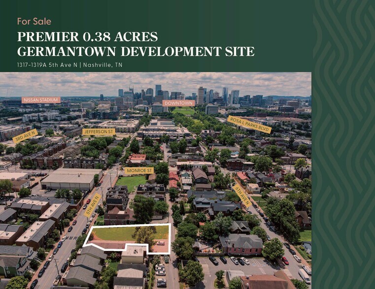 Primary Photo Of 1317-1319A 5th Ave N Ave, Nashville Land For Sale
