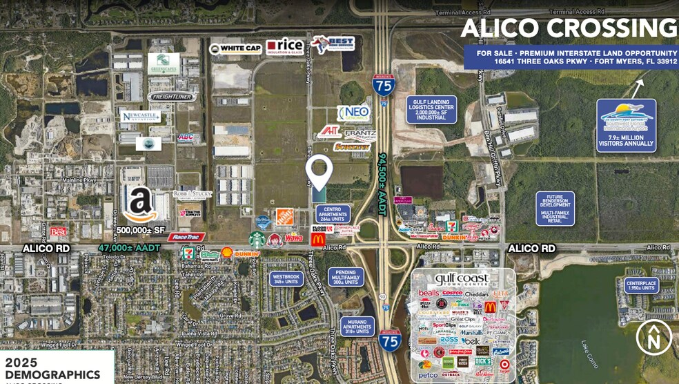 More Photos Of 16541 Three Oaks Pky, Fort Myers Land For Sale