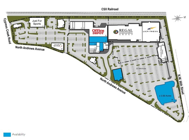 More Photos Of 6301-6501 N Andrews Ave, Fort Lauderdale General Retail For Lease