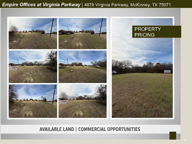 More Photos Of 4879 Virginia Parkway, McKinney Land For Sale