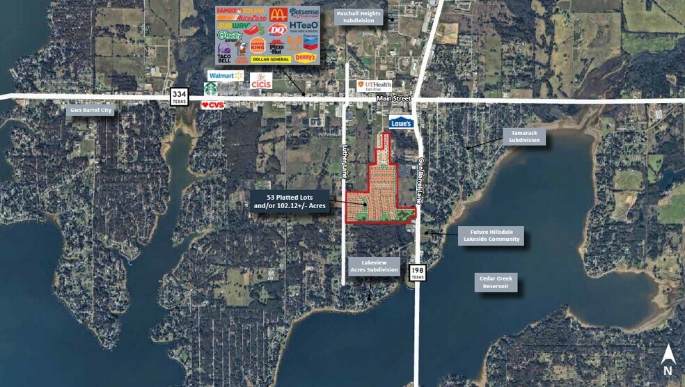 Primary Photo Of 104 Wesson St, Gun Barrel City Land For Sale