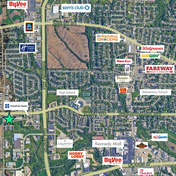 More Photos Of 4170 Pennsylvania Ave, Dubuque Office For Lease