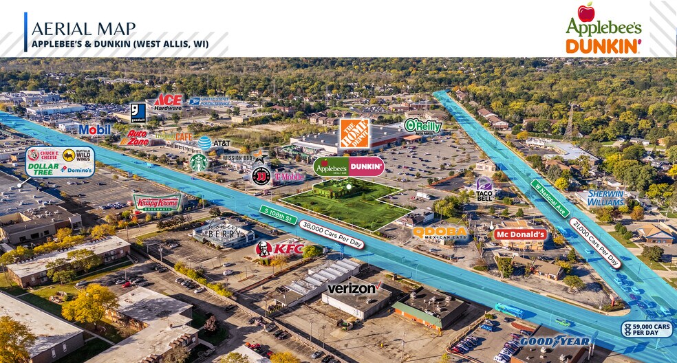 More Photos Of 2865 S 108th St, West Allis Restaurant For Sale