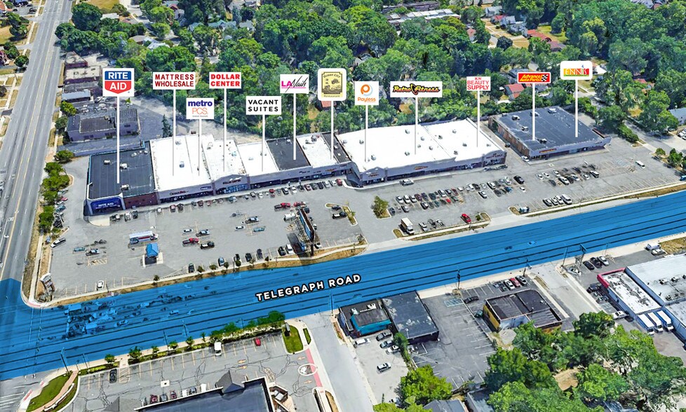 More Photos Of 3-71 S Telegraph Rd, Pontiac Freestanding For Lease