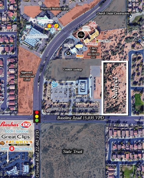 Primary Photo Of 10056 E Baseline Rd, Mesa Land For Sale