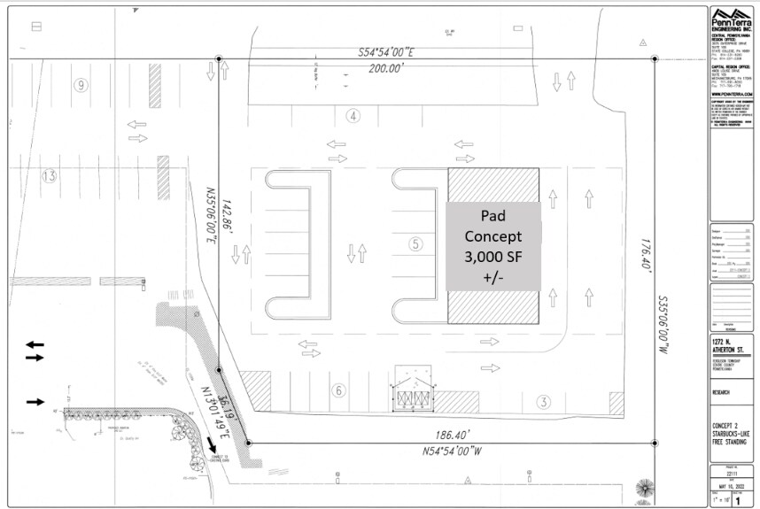More Photos Of 1272 N Atherton St, State College Land For Lease