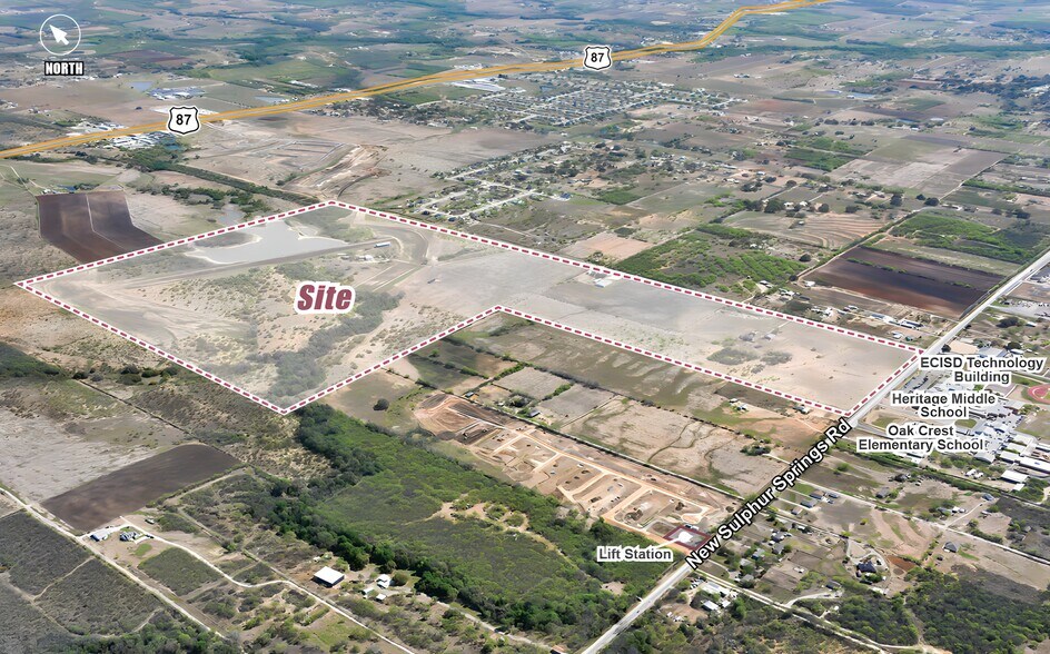 Primary Photo Of 8013 New Sulphur Springs Rd, San Antonio Land For Sale