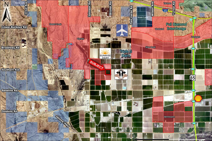 More Photos Of Southern Ave @ Bruner Rd, Buckeye Land For Sale