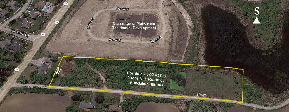 Primary Photo Of 29278 N Il Route 83, Mundelein Land For Sale