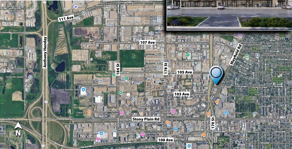 More Photos Of 10404 Mayfield Road NW, Edmonton Storefront Retail Office For Lease