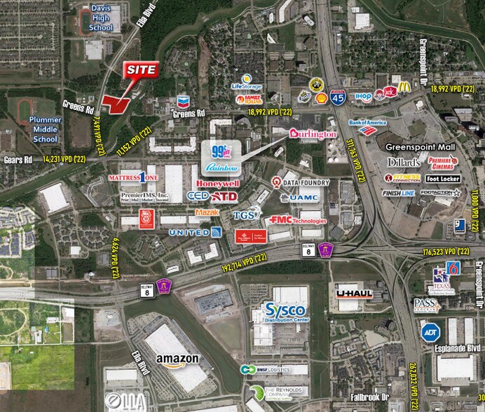More Photos Of Ella Blvd & Greens Rd, Houston Land For Sale