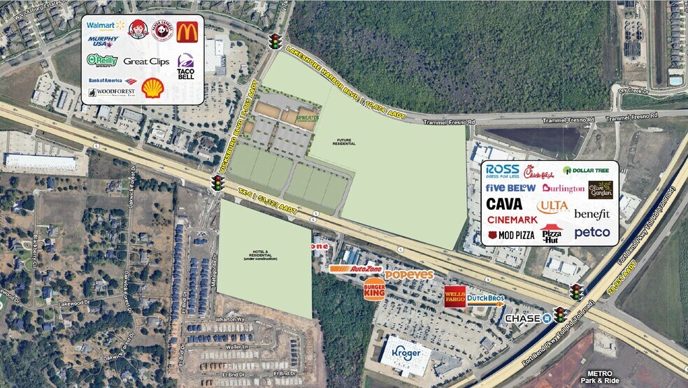 More Photos Of TX Highway 6 Hwy @ Vicksburg Blvd, Missouri City Storefront For Lease