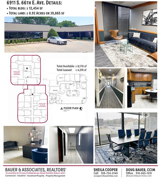 More Photos Of 6911 S 66th East Ave, Tulsa Office For Sale