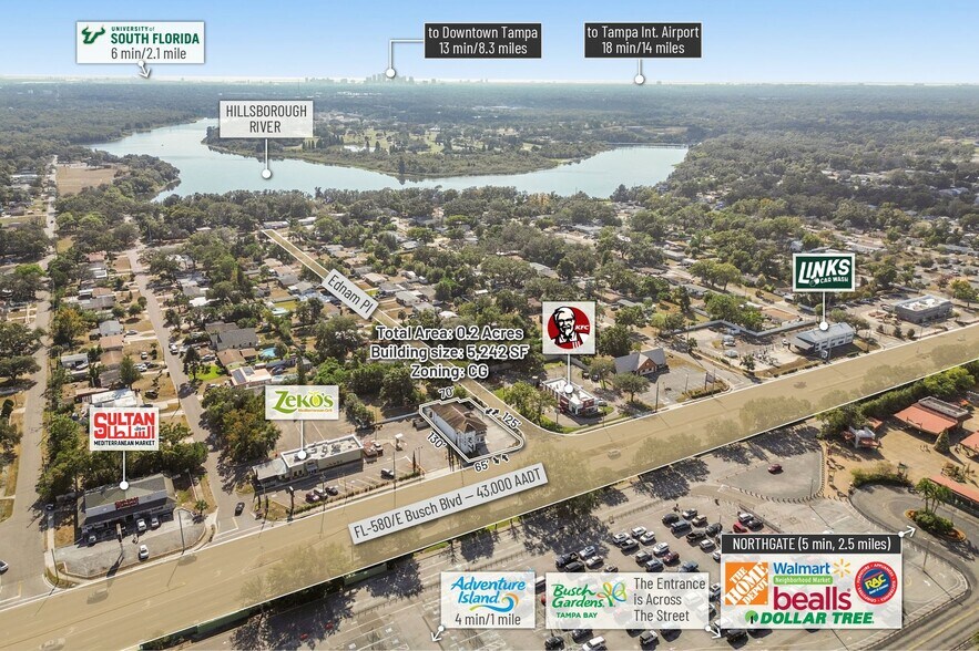 More Photos Of 3601 E Busch Blvd, Tampa Storefront Retail Office For Lease