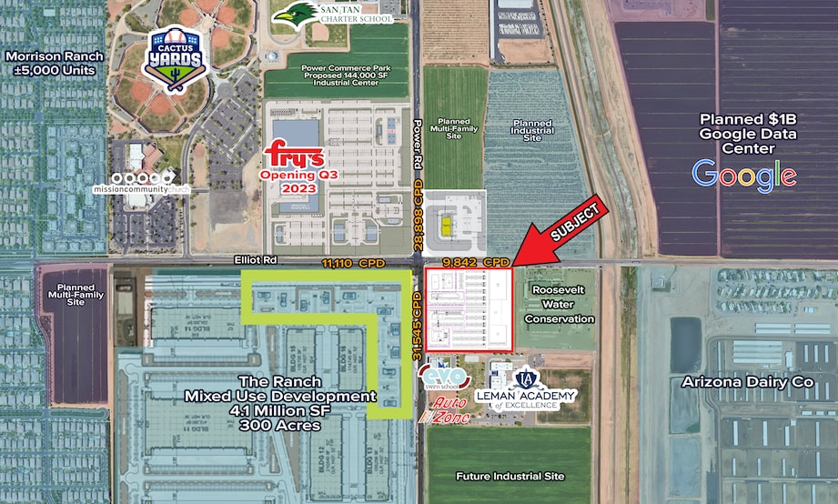 Primary Photo Of SEC Elliot & Power Rd, Mesa Land For Lease
