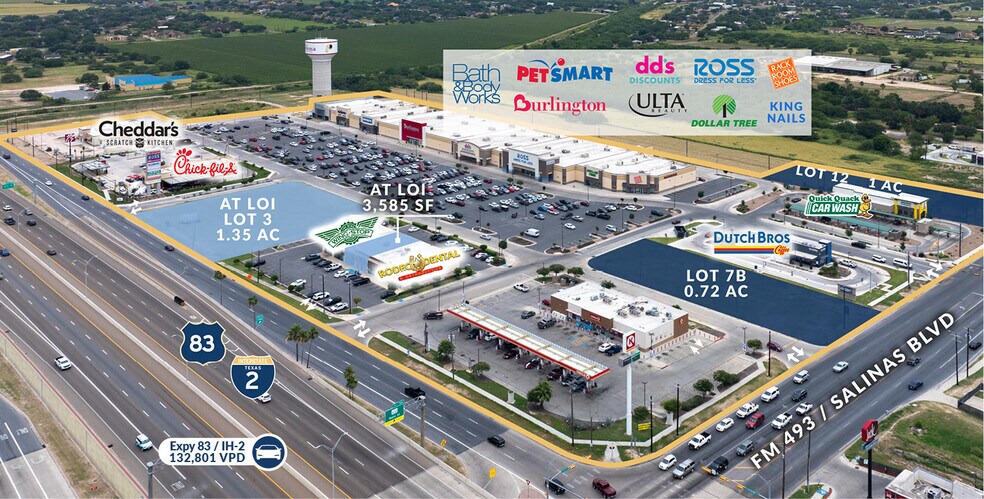 More Photos Of Expressway 83, Donna Unknown For Lease