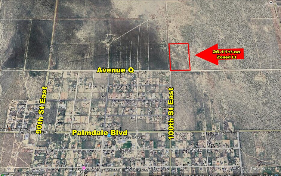 Primary Photo Of 100th St East & Avenue Q, Palmdale Land For Sale