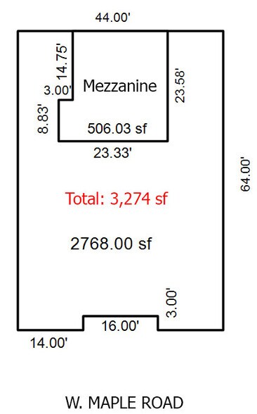 More Photos Of 4140 W Maple Rd, Bloomfield Hills Medical For Sale