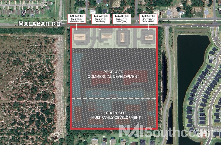 More Photos Of 1843 Malabar rd, Palm Bay Land For Lease