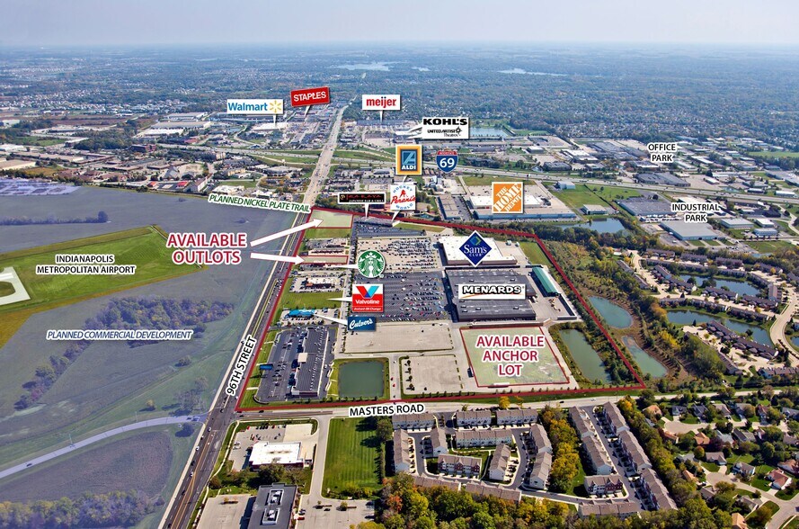 More Photos Of 7035-7401 E 96th St, Indianapolis Unknown For Lease