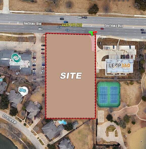 Primary Photo Of 801 Southlake blvd, Southlake Land For Sale