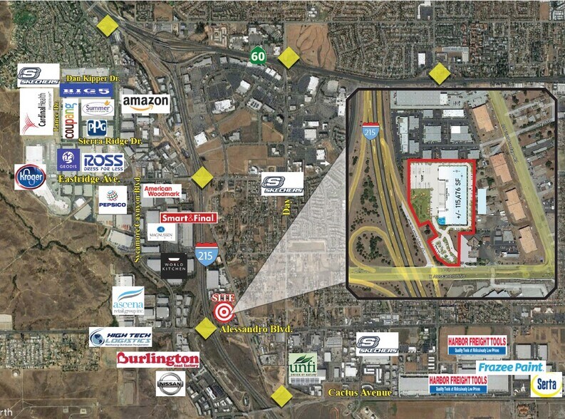 More Photos Of 2610 E Alessandro Blvd, Riverside Distribution For Lease