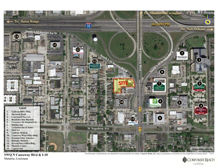 More Photos Of 2312 N Causeway Blvd, Metairie Land For Sale