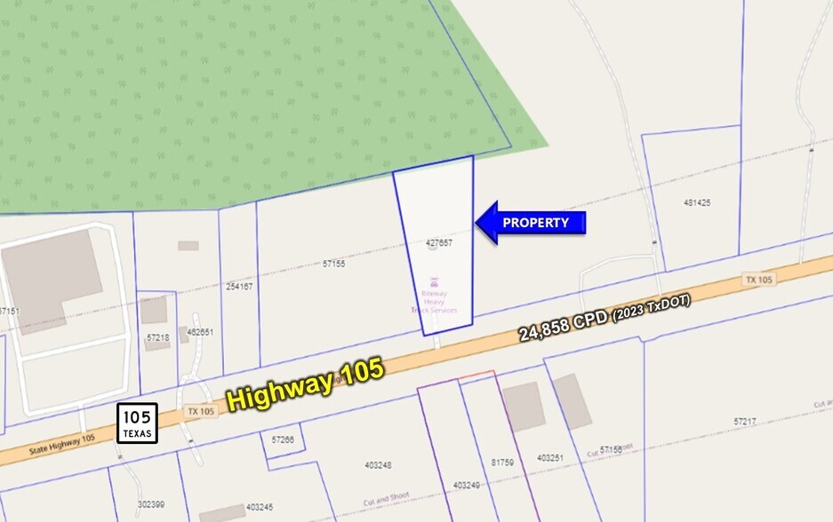 More Photos Of 13121 Highway 105 E, Cut And Shoot Industrial For Sale