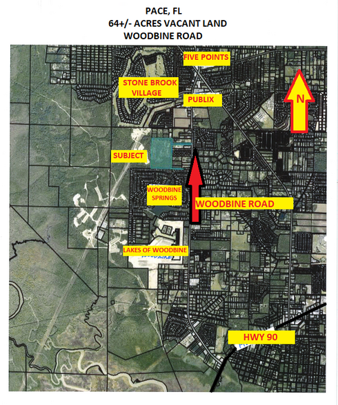 Primary Photo Of 5300 BLK Woodbine Road, Pace Land For Sale