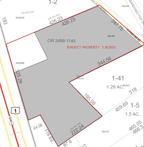 Primary Photo Of 542088 US-1, Callahan Land For Sale