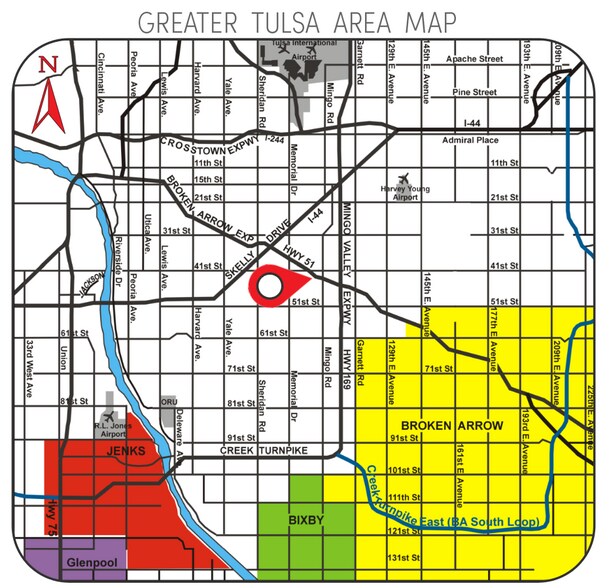 More Photos Of 9300-9322 E Broken Arrow Expressway, Tulsa Light Distribution For Lease