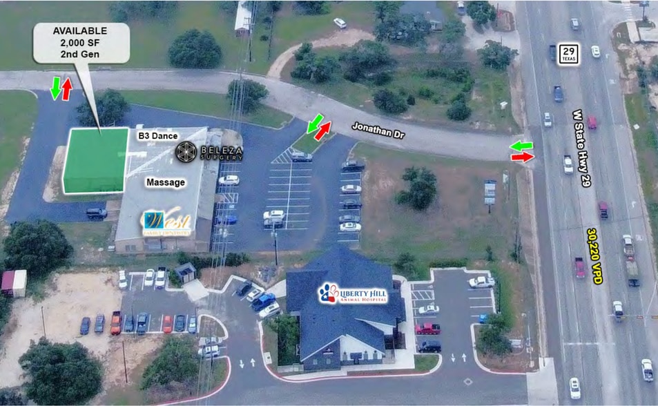 More Photos Of 101 Jonathan Dr, Liberty Hill Freestanding For Lease