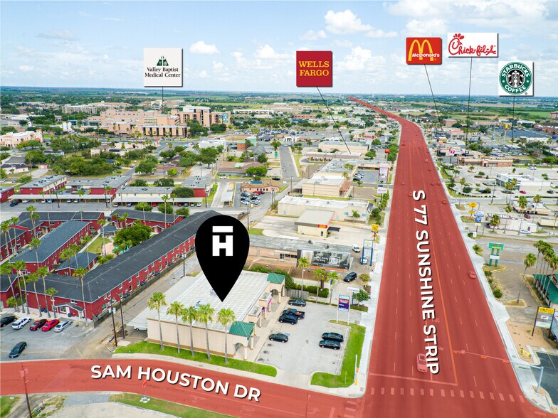 More Photos Of 1601 S 77 Sunshine Strip, Harlingen Storefront Retail Office For Sale