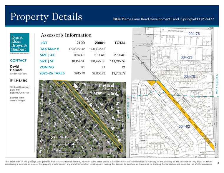More Photos Of Game Farm Rd Development Land, Springfield Land For Sale