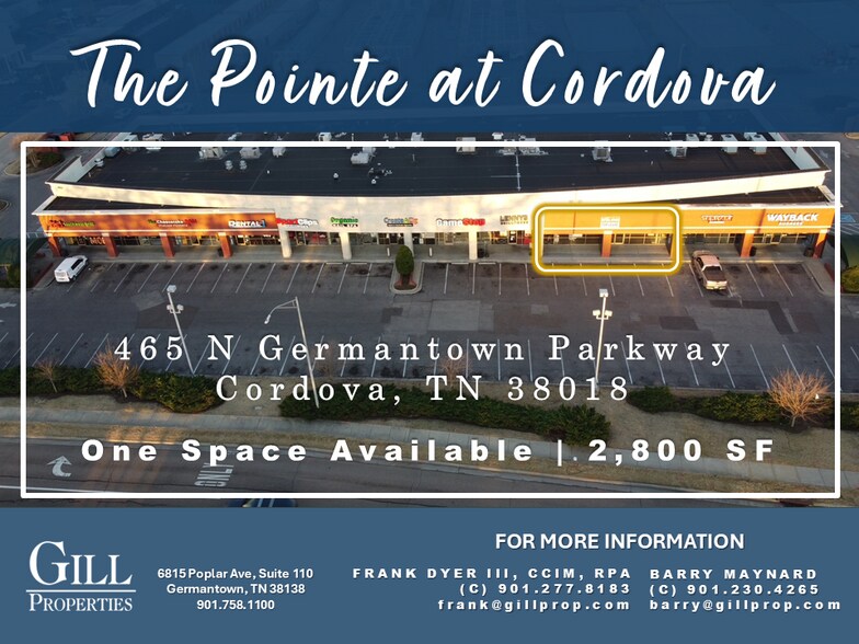 Primary Photo Of 465 N Germantown Pky, Cordova Unknown For Lease