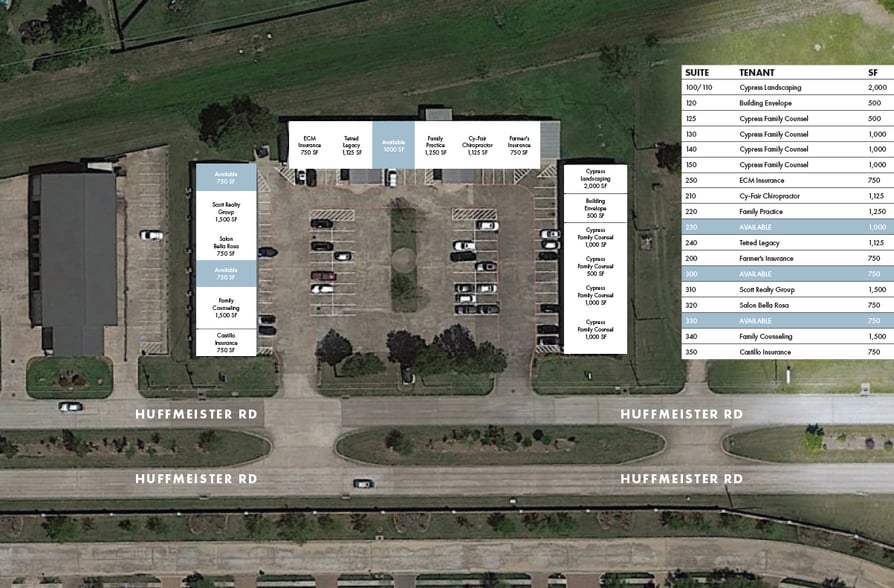 More Photos Of 17920 Huffmeister Rd, Cypress Office For Lease