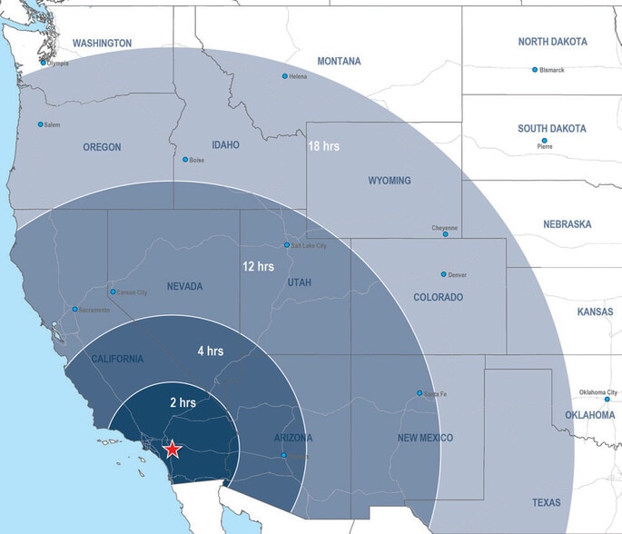 More Photos Of 409 E Ellis Ave, Perris Distribution For Lease
