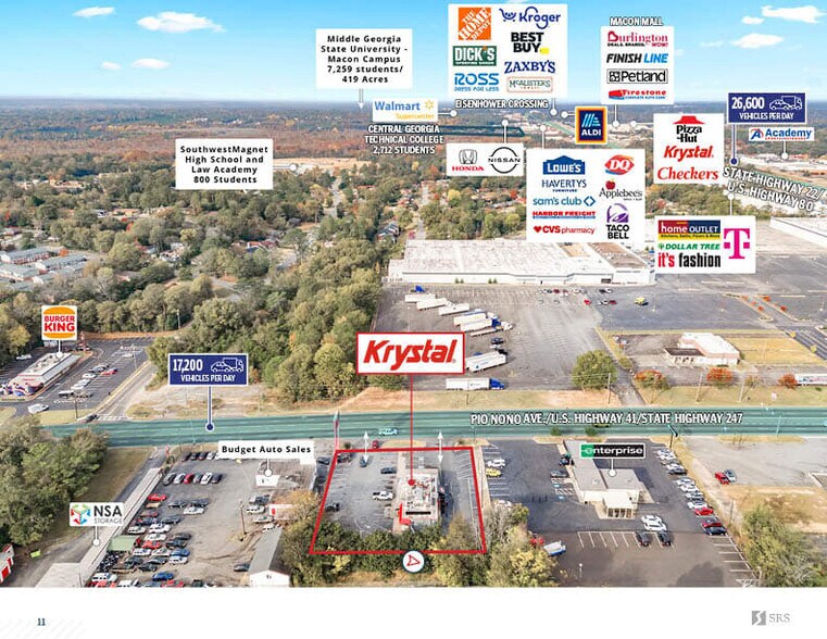 More Photos Of 2863 Pio Nono Ave, Macon-Bibb Fast Food For Sale