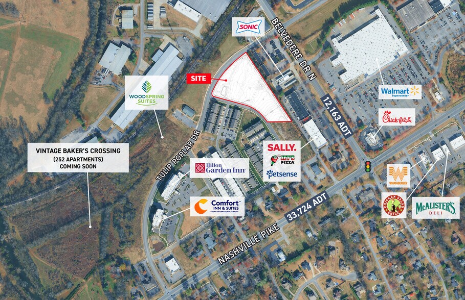 Primary Photo Of 1424 Tulip Poplar Drive, Gallatin Land For Sale