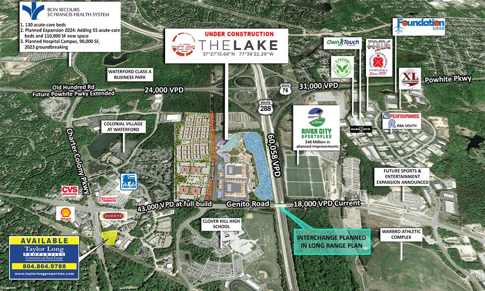 More Photos Of 13601 E Boundary Rd, Midlothian Land For Lease