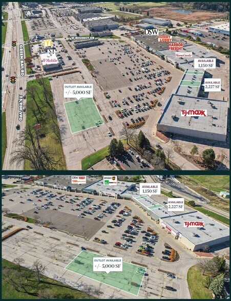 More Photos Of 2308-2406 S Green Bay Rd, Racine General Retail For Lease