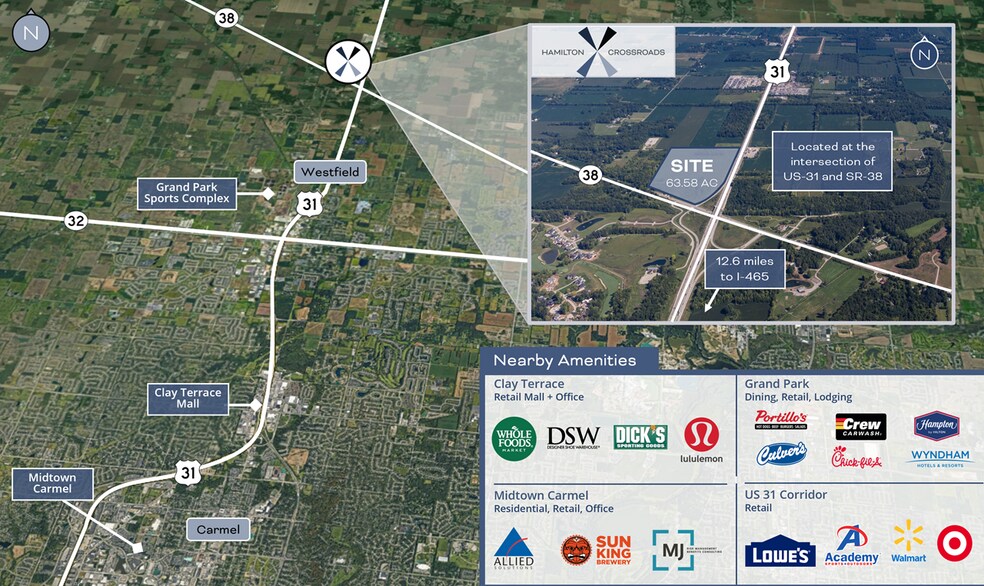 More Photos Of State Road 38 Sr @ US-31, Sheridan Land For Sale