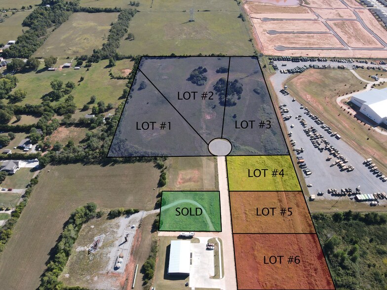 Primary Photo Of S Symes Ln & HWY 152, Mustang Land For Sale